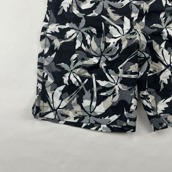 2 Children's Place Sport Boys Palm Tree Striped Elastic Waist Swim Trunks XL - Picture 4 of 12